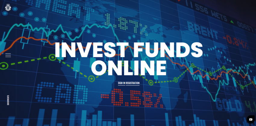 Invest funds online
